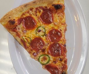 Pepperoni & Jalapenos Pizza Slice
